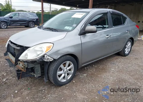 2012 Nissan Versa 1.6 Sl z USA, uszkodzony, nr VIN 3N1CN7AP9CL815973